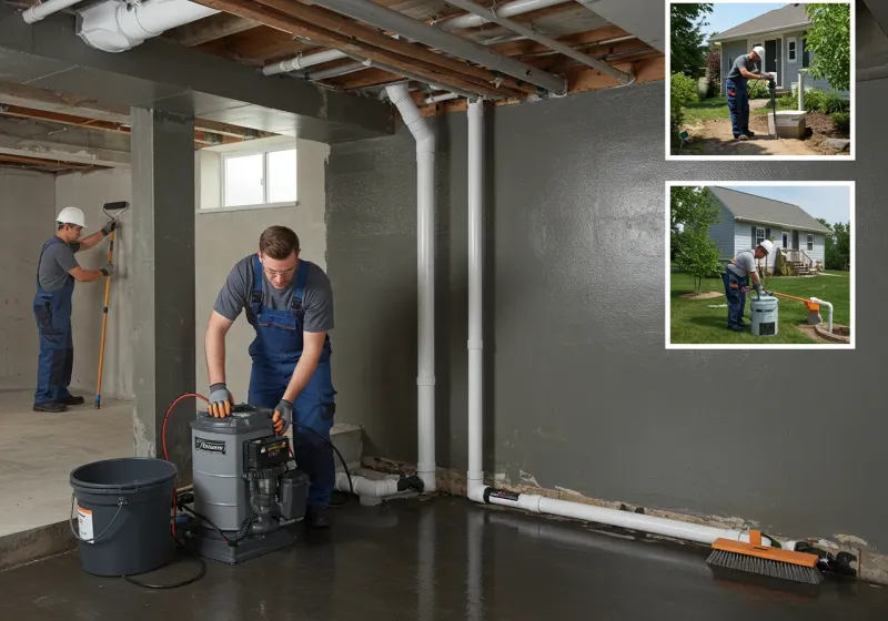 Basement Waterproofing and Flood Prevention process in Bridgeport, AL